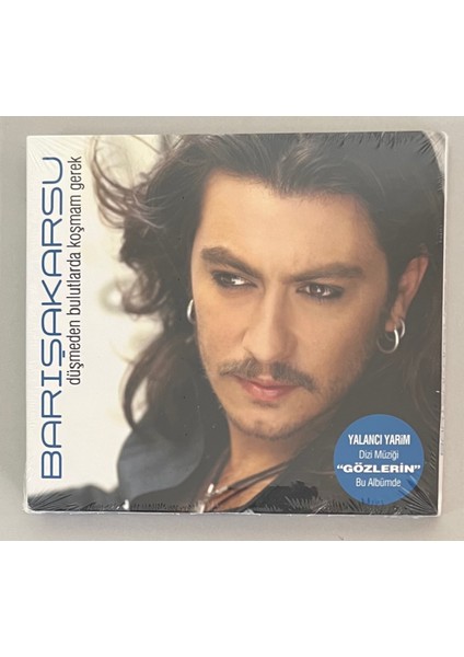 Barış Akarsu Düşmeden Bulutlarda Koşmam Gerek CD (Jelatininde Sıfır Orjnal Dönem Baskı Cd)