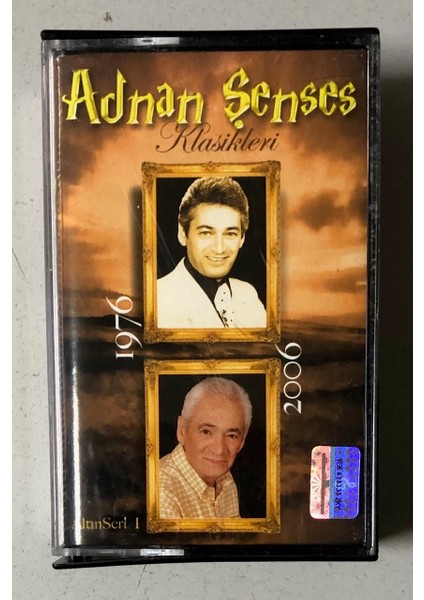 Adnan Şenses Klasikleri 1976-2006 Çift Kaset (Orjnal Dönem Baskı Kaset)