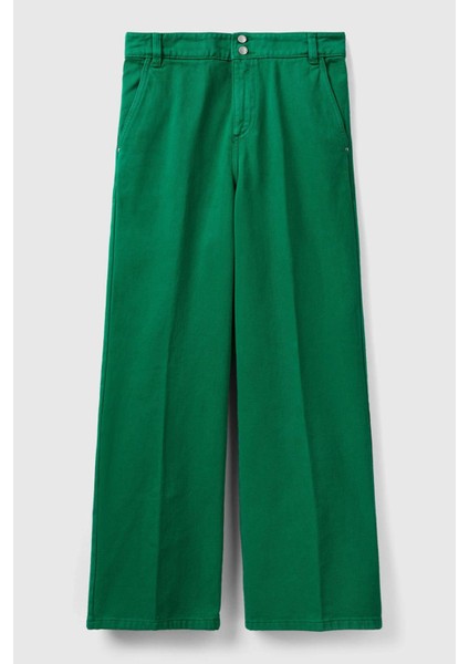 Bn_beli Lastikli Geniş Paça Denim Pantolon fiyatları