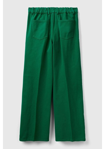 Bn_beli Lastikli Geniş Paça Denim Pantolon fırsatları