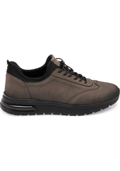 Gri Hakiki Nubuk Deri Erkek Sneaker - E24S1AY57028-A40 modelleri