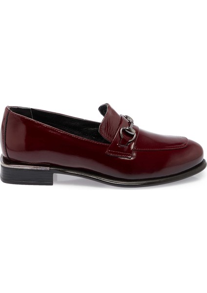 Bordo Hakiki Rugan Deri Kadın Makosen - K24S1AY67656-F14 modelleri