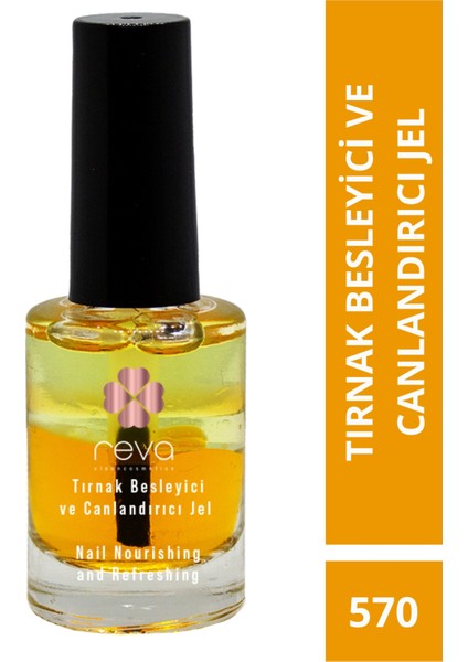 Tırnak Besleyici ve Canlandırıcı Jel & Nail Nourshing And Refreshing 11 ml RV570