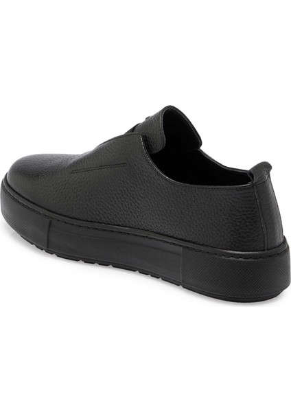 Siyah Hakiki Deri Kadın Sneaker - K24S1AY67574-A23 fiyatları