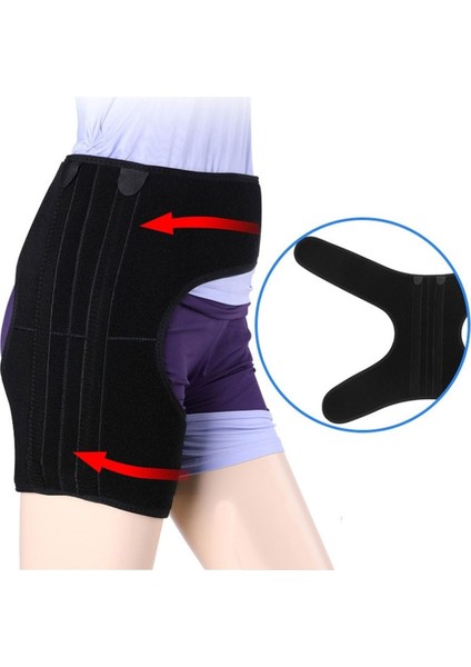 Çift Yaylı Metal Kasık ve Kalça Desteği, Rahat ve Destekleyici Tasarım indirimleri