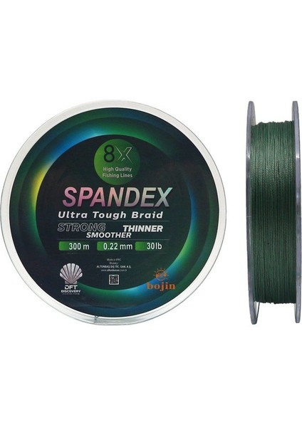 Dft Bojin 8x Spandex Ip Misina 0.22 mm 300 M modelleri