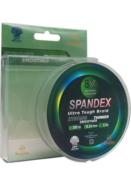 Dft Bojin 8x Spandex Ip Misina 0.24 mm 300 M fiyatları