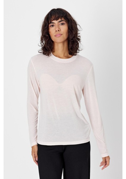 Calliel Bisiklet Yaka Uzun Kollu Basic T-Shirt fiyatları