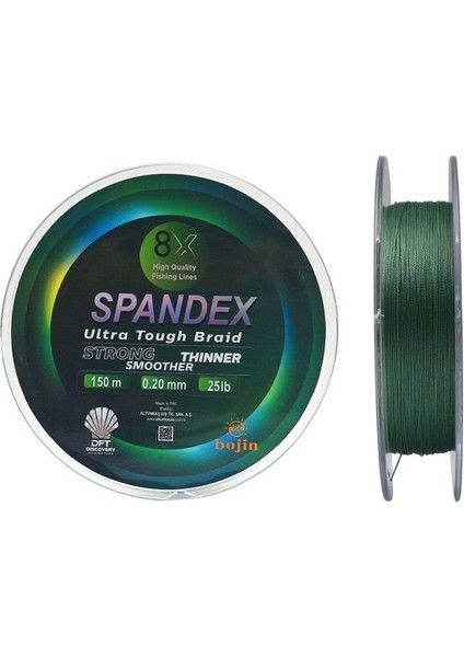 Dft Bojin 8x Spandex Ip Misina 0.20 mm 150 M modelleri
