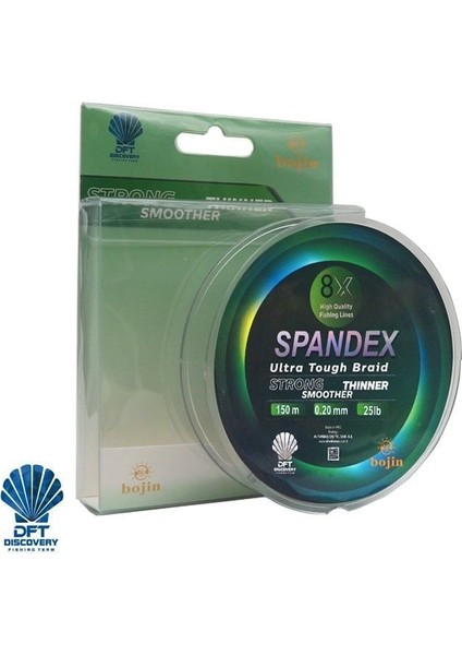 Dft Bojin 8x Spandex Ip Misina 0.20 mm 150 M fırsatları