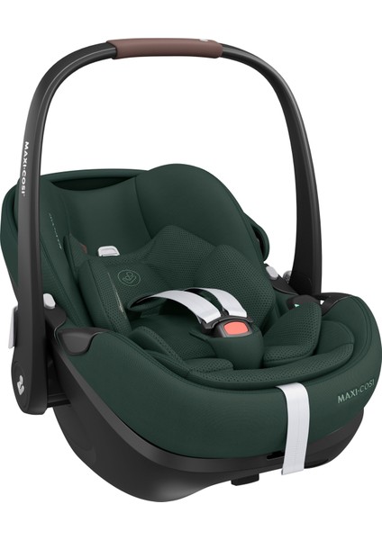 Pebble Slidetech Tam Yatabilen 0-13 kg Ana Kucağı ve Oto Koltuğu Twillic Green