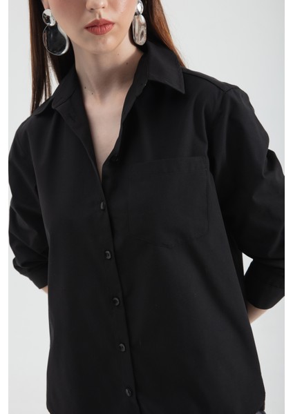 Oversize Popolin Gömlek modelleri