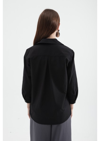 Oversize Popolin Gömlek indirimleri