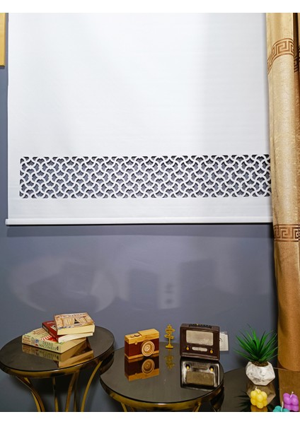 Lazer Kesim Modern Stor Perde KT1008 fiyatları