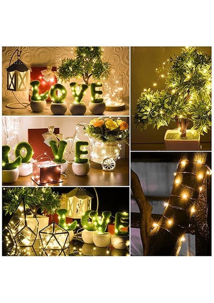 Güneş Enerjili Solar 10METRE Dış Bahçe Aydınlatma LED Su Geçirmez Bahçe Dekarasyon Sarı Işık modelleri