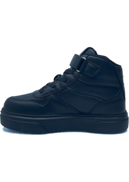 Chicago Ekstra Hafif Unisex Çocuk Spor Bot Siyah