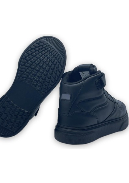 Chicago Ekstra Hafif Unisex Çocuk Spor Bot Siyah
