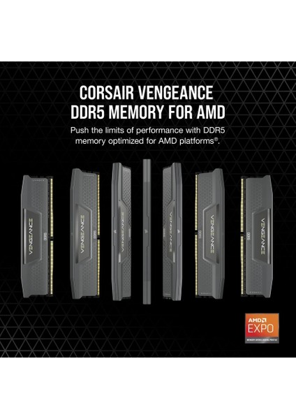 Corsaır Vengeance Lpx 32GB (2X16GB) 6000MHZ Ddr5 C30 1,40V Amd Expo Ram (CMK32GX5M2B6000Z30)