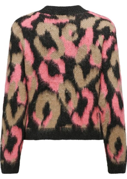 Onlwıld L/S Jq O-Neck Knt Siyah15324461