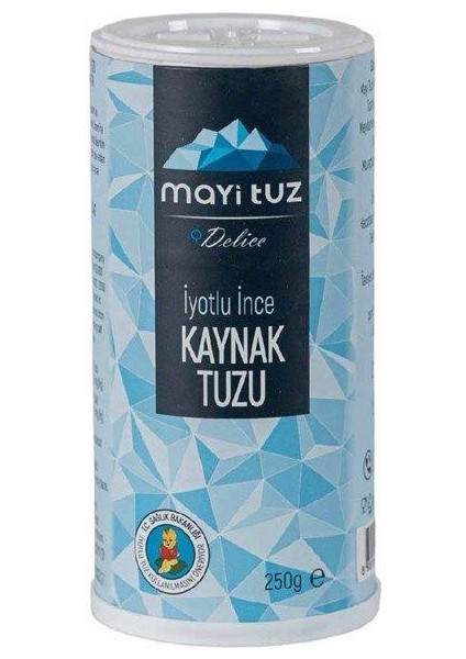 Öğütülmüş Sofra Tuzu 250 gr