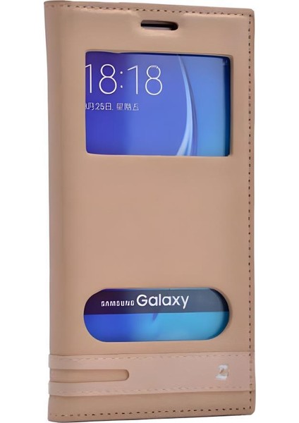Galaxy A5 2017 Kılıf Elite Pencereli Kapaklı Kılıf
