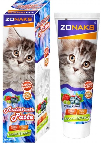 Kedi Antistress Sakinleştirici Malt Macun 100 gr