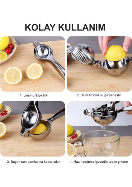 Döküm Narenciye Limon Sıkacağı Lisanslı