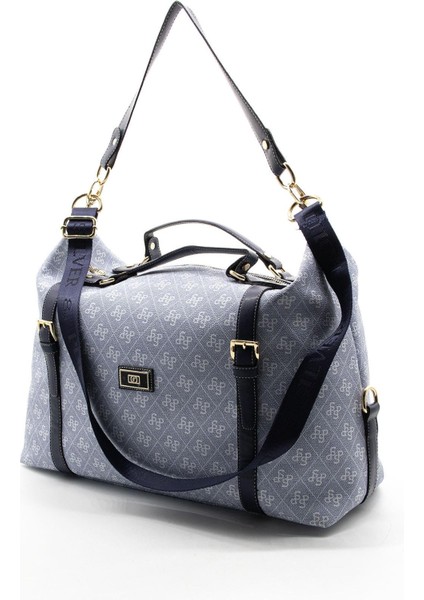 Silver & Polo Mavi - Laci SP1064 Kadın Seyahat Çantası indirimleri