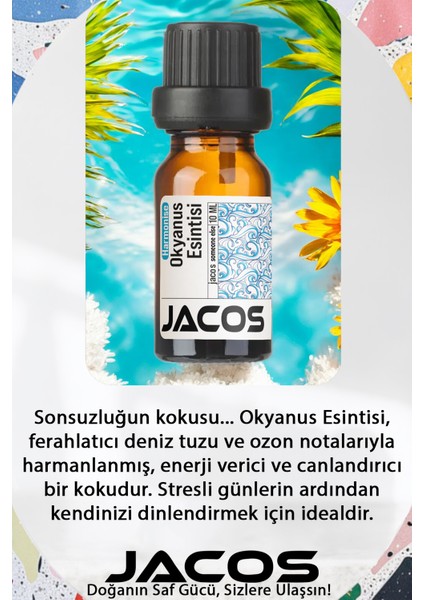 Lavanta, Pudra,okyanus Esintisi Esansiyel Uçucu Yağı Difüzör Esansı Oda Kokusu 3'lü Set