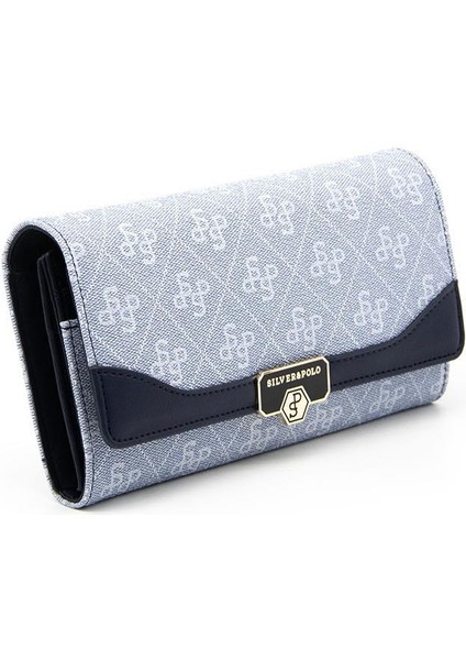 Silver & Polo Mavi - Laci SP979 Kadın Cüzdan & Kartlık modelleri