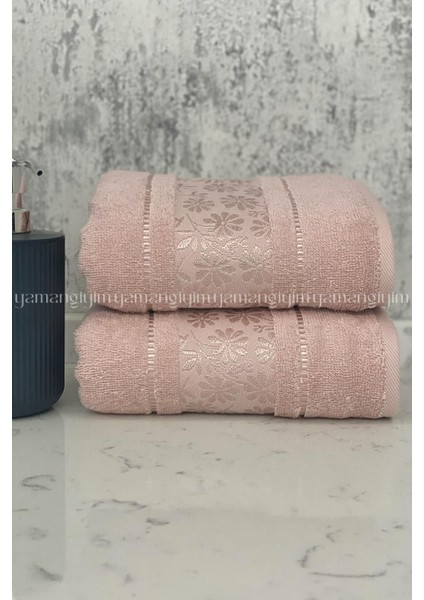 Blossom El-Yüz Havlusu 2 Adet-Pembe