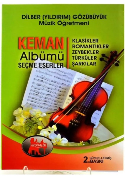 Keman Albümü Seçme Eserler Metot - Dilber Gözübüyük