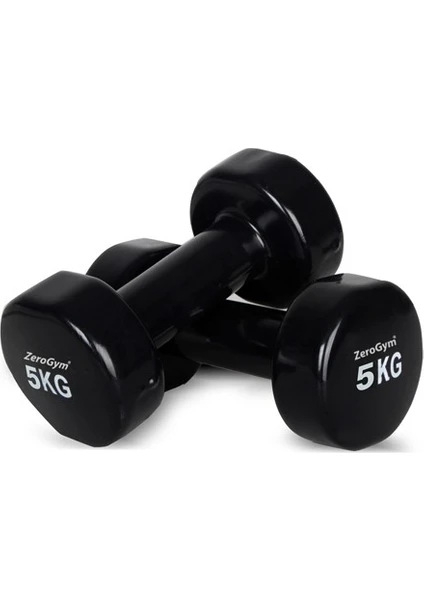 Zerogym Vd5 Vinyl  Demir Dambıl 5kg 1 Adet