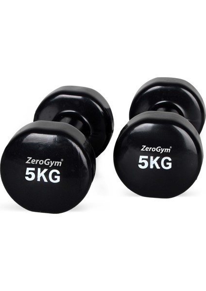 Zerogym Vd5 Vinyl Demir Dambıl 5kg 1 Adet