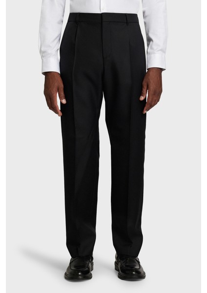Yünlü Slim Fit Normal Bel Pantolon Erkek Pantolon 50527952 001