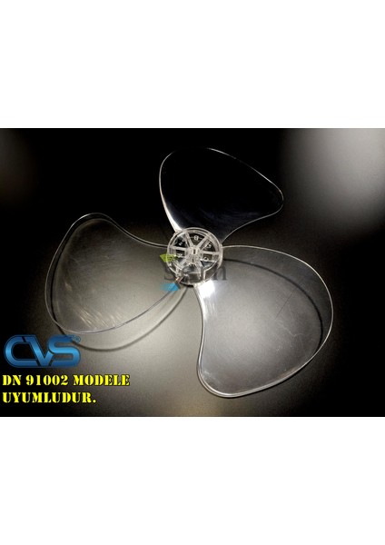 Cvs Dn 91002 Modele Uyumlu Vantilatör Pervanesi 3 Kanat 36CM Sert 16INÇ Şeffaf fiyatları