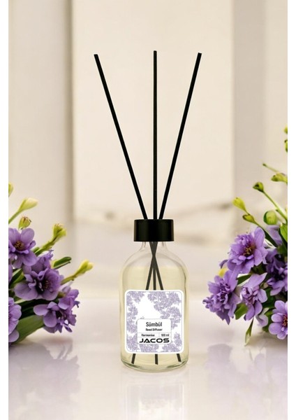 Leylak Kokulu Bambu Çubuklu Oda Kokusu 100ML Reed Diffuser