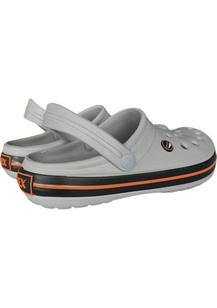 Unisex Confort Medikal Hemşire Sabo Terlik GRİ-TURUNCU fırsatları