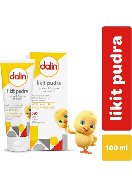 Nessiworld Dalin Likid Bebek Pudrası 100 gr