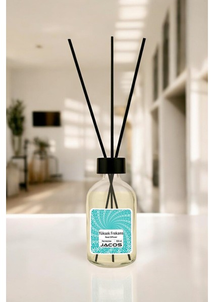 Jacos Yüksek Frekans Bambu Çubuklu Oda Kokusu 100ML Reed Diffuser