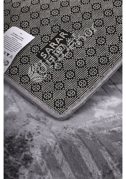 Halı Antrasit Karo Yıkanabilir Kesme Ince Yolluk Kilim Salon Halısı Modelleri modelleri