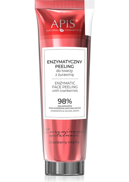 Kızılcık İçeren Enzimatik Yüz Peelingi - 100ml fiyatları