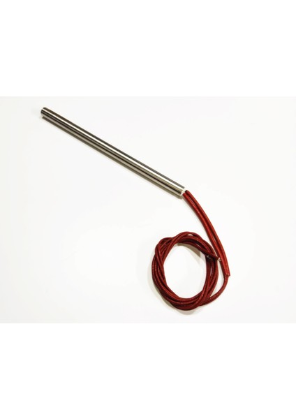 Fişek Isıtıcı Rezistans 20CM BOY-12MM KALINLIK-1300 WATT-220V 1mt Kablolu