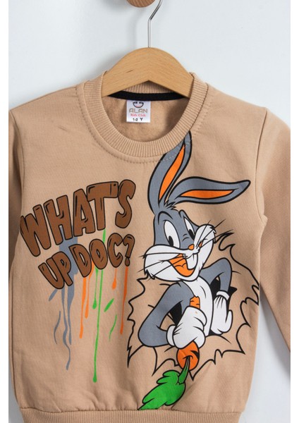 Erkek Çocuk Bugs Bunny Temalı Alt-Üst Takım