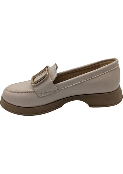 Eleganza Sole Kadın Suni Deri Loafer - Eleganza Sole - Vizon - 40 fiyatları