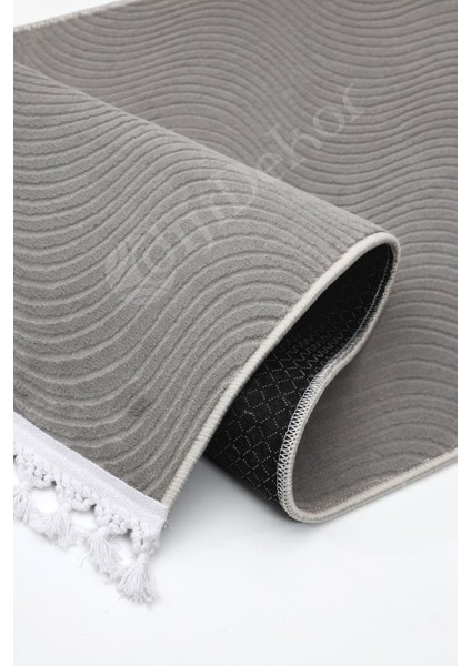 Halı Gri Sahra Kaymaz Yıkanabilir Saçaklı Kaymaz Yolluk Kilim Salon Halısı Modelleri fırsatları