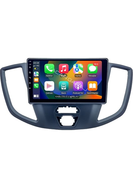 Ford Custom 2012-17 Uyumlu Androıd Multimedya Gerçek 2/32 Kablosuz Carplay Geri Görüş Kameralı