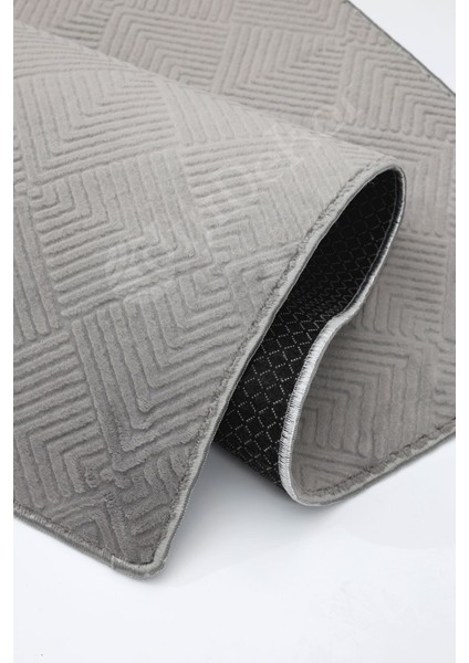 Diji Dekor Halı Gri Pramit Kaymaz Yıkanabilir Kaymaz Yolluk Kilim Salon Halısı Modelleri fırsatları