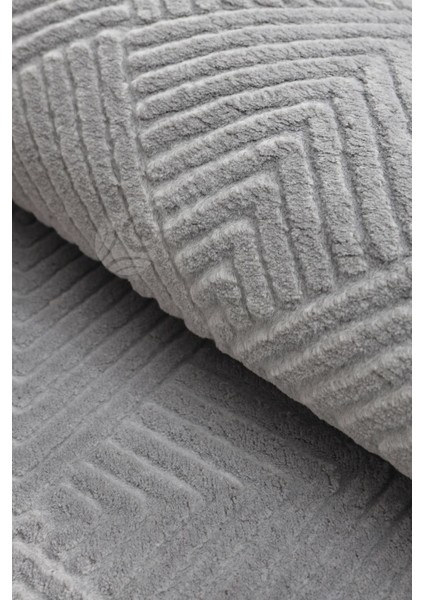 Halı Gri Pramit Kaymaz Yıkanabilir Saçaksız Oval Yolluk Kilim Salon Halısı Modelleri modelleri