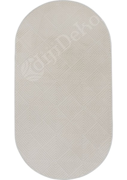 Halı Krem Pramit Desenli Kaymaz Yıkanabilir Oval Yolluk Kilim Salon Halısı Modelleri fiyatları